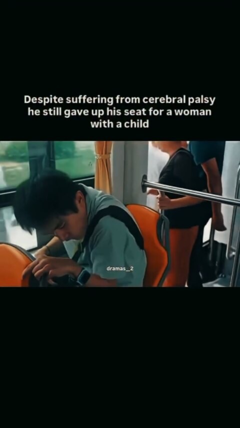 Disability does not limit kindness. It reveals strength most of us overlook. On that train, a boy with cerebral palsy — whose body already works 